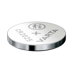 baterie litiu 3v cr2025 170mah, dimensiuni 20 x 2.5 mm varta blister 1