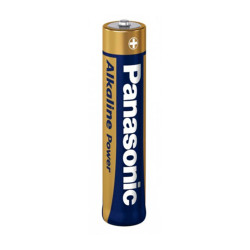 baterii alcaline aaa lr3 1.5v panasonic alkaline power blister 4