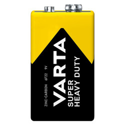 baterie 9v 6f22 6lr61 varta super heavy duty blister 1