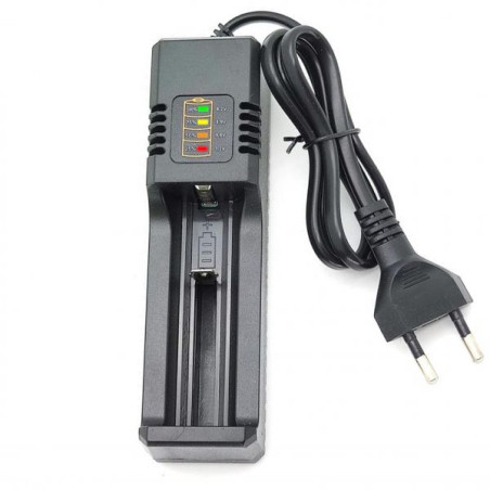 incarcator li-ion 3.7v cu 1 canal de incarcare si indicator, incarca cu 1a, ted electric ms-181ax