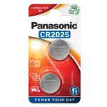 baterie litiu 3v cr2025 125mah, dimensiuni 20 x 2.5 mm panasonic blister 2 baterie litiu 3v cr2025 125mah, dimensiuni 20 x 2.5 mm panasonic blister 2