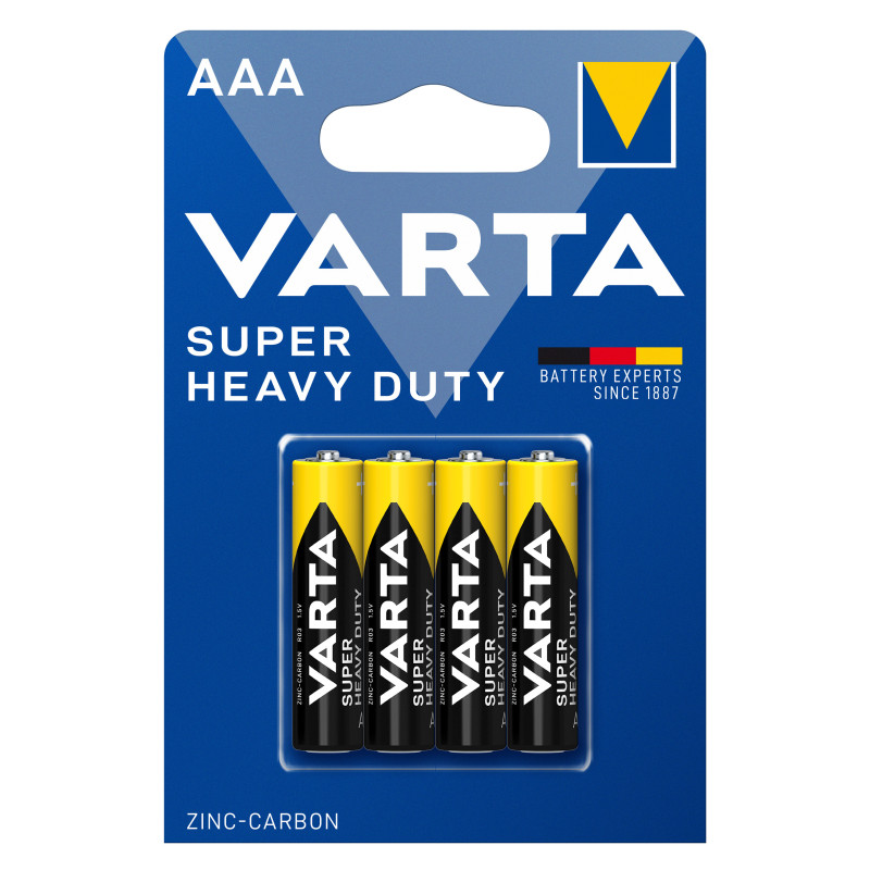 baterii aaa lr3 1.5v varta super heavy duty blister 4