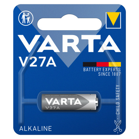 baterie alcalina a27 27a lr27 12v varta blister 1