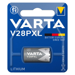 baterie litiu 6v 2cr1/3n d28pxl 170mah, dimensiuni 13 x 25.1 mm varta blister 1