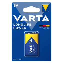 baterie alcalina 9v 6f22 6lr61 varta blister 1