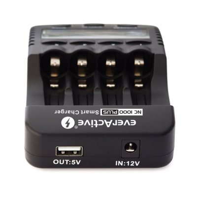 incarcator baterii reincarcabile cu procesor si display lcd, incarcare individuala pentru fiecare canal aa r6 aaa r3 ni-mh ni-cd