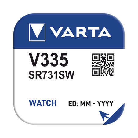 baterie ceas sr512sw 335 1.55v 6mah varta blister 1