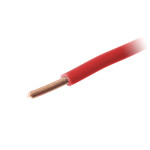conductor 1.5mm, monofilar rosu fy