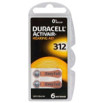 baterii aparat auditiv 312a 160mah 1.4v duracell blister 6 baterii aparat auditiv 312a 160mah 1.4v duracell blister 6