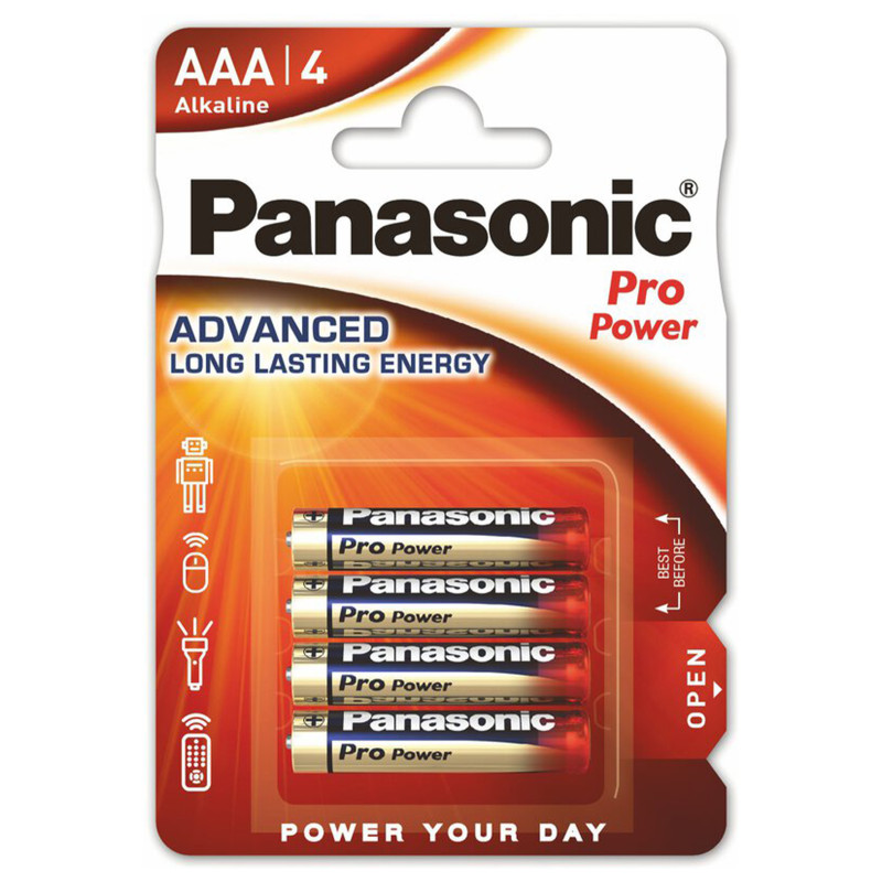 baterii alcaline aaa lr3 1.5v panasonic pro power blister 4 baterii alcaline aaa lr3 1.5v panasonic pro power blister 4