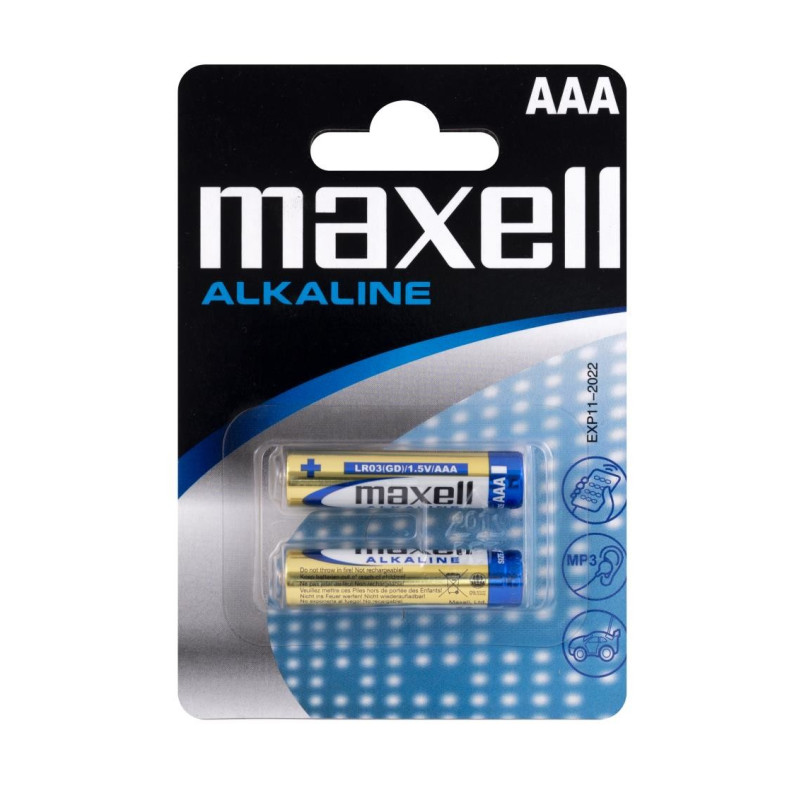 baterii alcaline aaa lr3 1.5v maxell blister 2 baterii alcaline aaa lr3 1.5v maxell blister 2