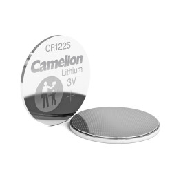 baterie litiu 3v cr1225 50mah, dimensiuni 12 x 2.5 mm camelion blister 5