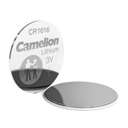 baterie litiu 3v cr1616 50mah, dimensiuni 16 x 1.6 mm camelion blister 5
