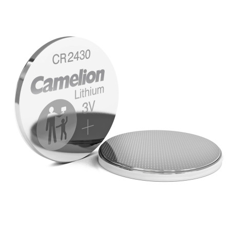 baterie litiu 3v cr2430 270mah, dimensiuni 24 x 30 mm camelion blister 1