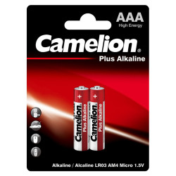 baterii alcaline aaa lr3 1.5v camelion plus blister 2