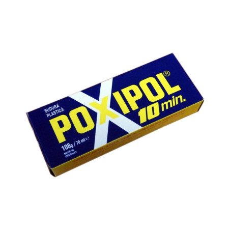 lipici poxipol pentru sudura plastica, rezistent la exterior 14ml.