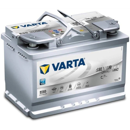 baterie auto 12v 70ah cu start stop, pornire 760a, dimensiuni 278 x 175 x 190 mm borna+ dreapta varta 570901076