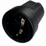 cupla schuko cauciucata neagra ip20 odo spn3104 (1/25) cupla schuko cauciucata neagra ip20 odo spn3104 (1/25)