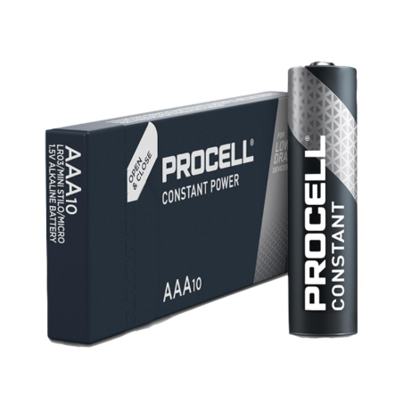 duracell professional baterie aaa (lr3) cutie 10 buc procell constant power new