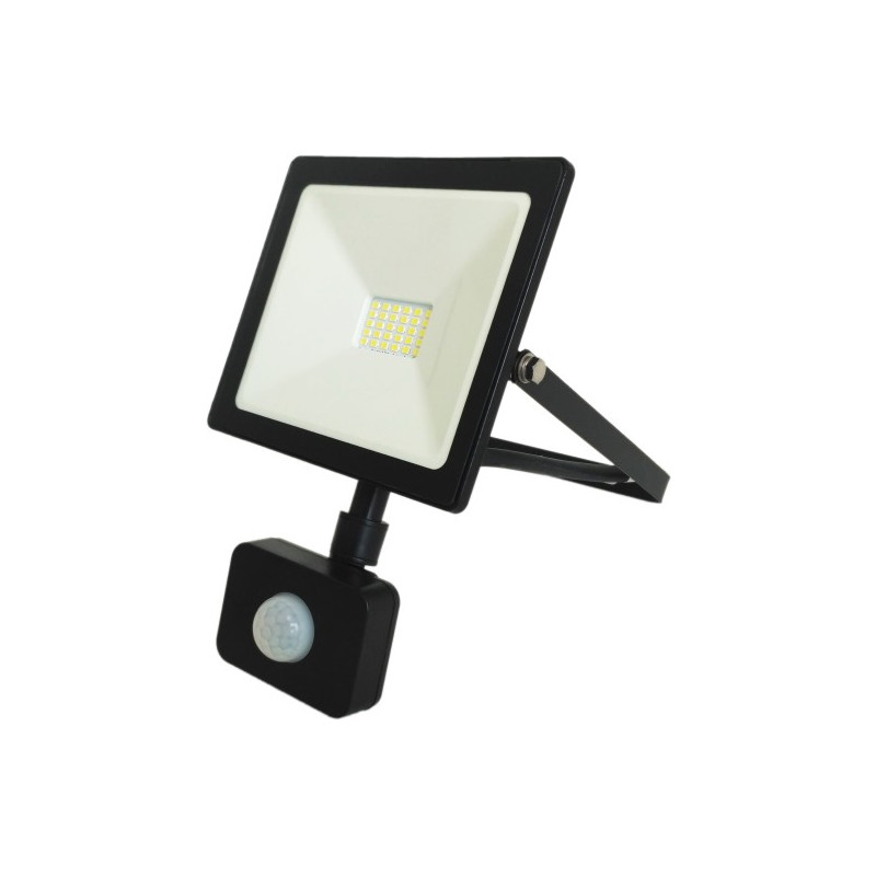 proiector led 30w 6000k cu senzor galaxy spn7699ma