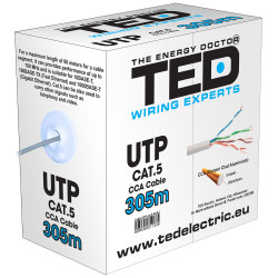 cablu utp cat.5 cca 0.50 mm ted wire expert ted002488