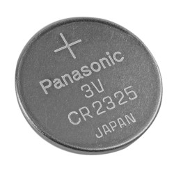 baterie litiu 3v cr2325 br2325 165mah, dimensiuni 23 x 2.5 mm panasonic blister 1