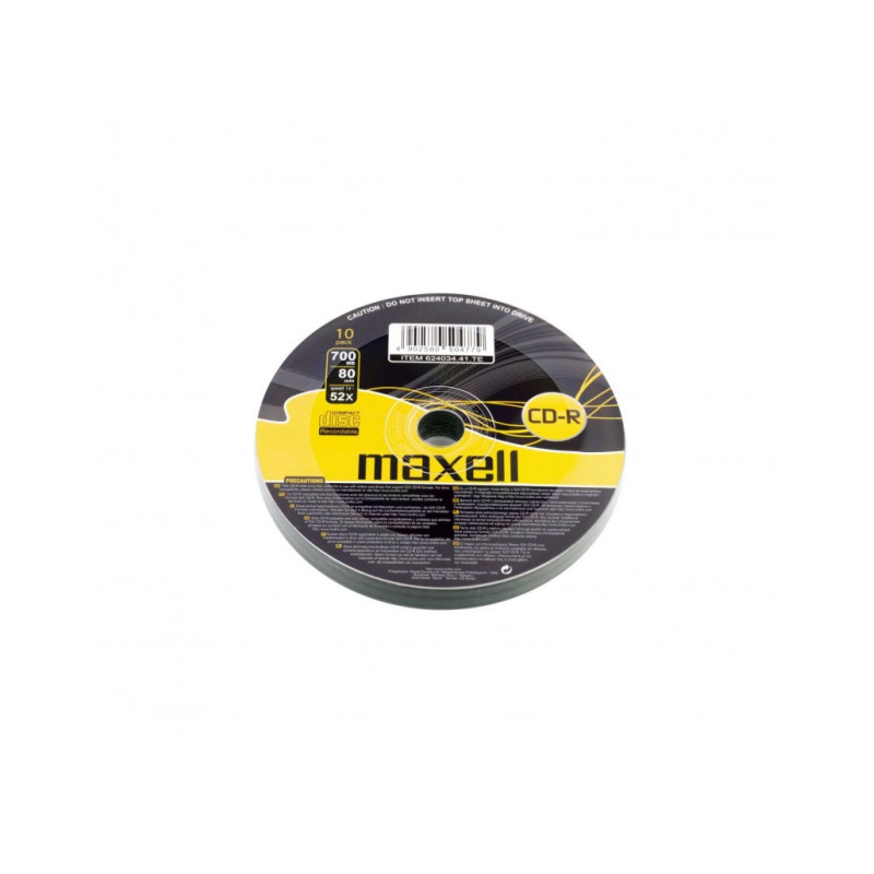 cd racordable 700mb 80 minute 52x shr10, 624034 maxell cd racordable 700mb 80 minute 52x shr10, 624034 maxell
