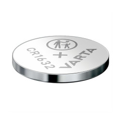 baterie litiu 3v cr1632 137mah, dimensiuni 16 x 3.2 mm varta blister 1