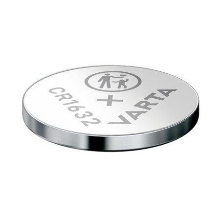 baterie litiu 3v cr1632 137mah, dimensiuni 16 x 3.2 mm varta blister 1