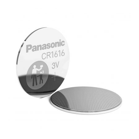 baterie litiu 3v cr1616 90mah, dimensiuni 16 x 1.6 mm panasonic blister 1