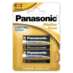 baterii alcaline c r14 1.5v panasonic alkaline power blister 2