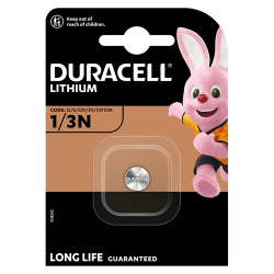 baterie litiu 3v cr1/3n 160mah, dimensiuni 11.6 x 10.8 mm duracell blister 1