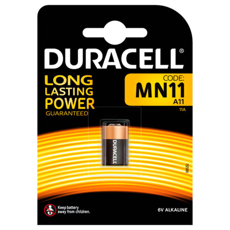 baterie alcalina a11 11a lr11 6v duracell blister 1