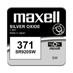 baterie ceas sr920w 371 1.55v 45mah maxell blister 1