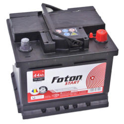 baterie auto 12v 44ah, pornire 440a, dimensiuni 207 x 175 x 175 mm borna+ dreapta foton start