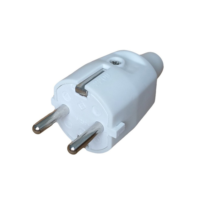 stecher schuko cauciucat alb cu presetupa cauciuc odo ip20 od3110 / spn3110 stecher schuko cauciucat alb cu presetupa cauciuc odo ip20 od3110 / spn3110