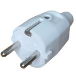 stecher schuko cauciucat alb cu presetupa cauciuc odo ip20 od3110 / spn3110 stecher schuko cauciucat alb cu presetupa cauciuc odo ip20 od3110 / spn3110