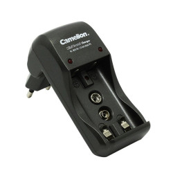 incarcator baterii reincarcabile, include 2x aaa lr3 800mah, incarcare individuala in 12h, camelion bc-1001a