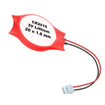 baterie litiu 3v cr2016 90mah bios, dimensiuni 20 x 1.6 mm stecker bulk