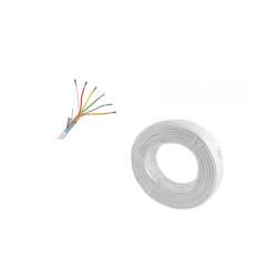 cablu alarma 6 fire multifilare ecranate  fir masa cu 6 x 0,22 mm ceam