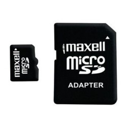 card microsd 4gb cu adaptor, maxell