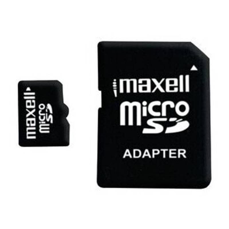 card microsd 4gb cu adaptor, maxell