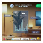 prelungitor smart nous a11z, zigbee 3.0, monitorizare consum, compatibil alexa google assistant prelungitor smart nous a11z, zigbee 3.0, monitorizare consum, compatibil alexa google assistant