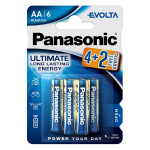 baterii alcaline aa lr6 1.5v panasonic evolta blister 6 baterii alcaline aa lr6 1.5v panasonic evolta blister 6