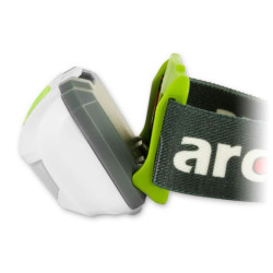 lanterna de cap cu 1 led 3w 120lm, include 3 x aaa r3, arcas