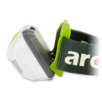 lanterna de cap cu 1 led 3w 120lm, include 3 x aaa r3, arcas