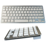tastatura ted bluetooth mini white, silver & black mf5 40975 - oferta