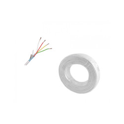 cablu alarma 4 x 0.22  fir masa cu, ted ted002297