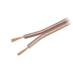 cablu boxe bifilar siliconic, 2 x 0.75mm cca