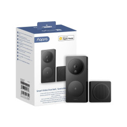 resigilat videointerfon inteligent aqara doorbell g4, compatibil cu apple home, wifi, 1080p